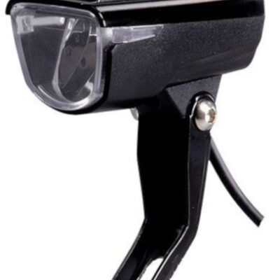 Phares avant fourche avant 6 cm à leds Lunae-bike 6 cm 25 lux noir noir - Simson