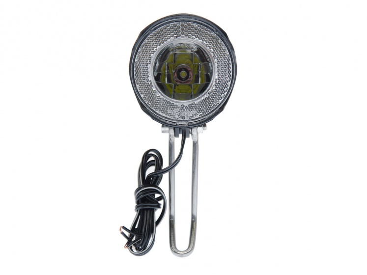Phares avant phare Round hub dynamo 7 lux led black - Simson – Image 2