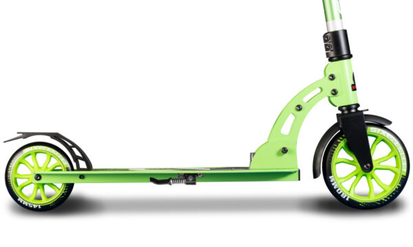 Children's scooters scooter 2 roues pour enfants Frein à pied pliable Vert/Noir - Six Degrees – Image 5
