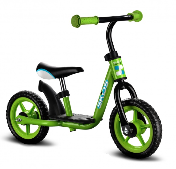 Vélos de rééducation Loopfiets met 2 wielen 10 Pouces Junior Vert/Noir - Skids Control – Image 8