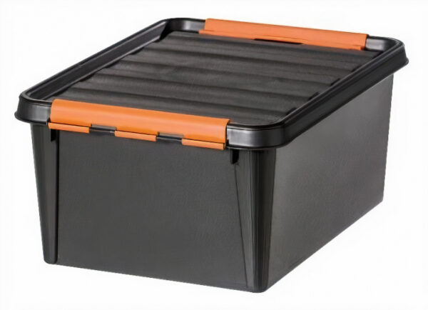 Storage boxes Pro 15 Boîte de rangement 14 litres Polypropylène Noir - SmartStore – Image 2