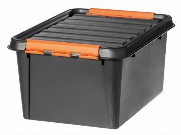 Storage boxes Pro 31 Boîte de rangement 32 litres Polypropylène Noir - SmartStore – Image 2