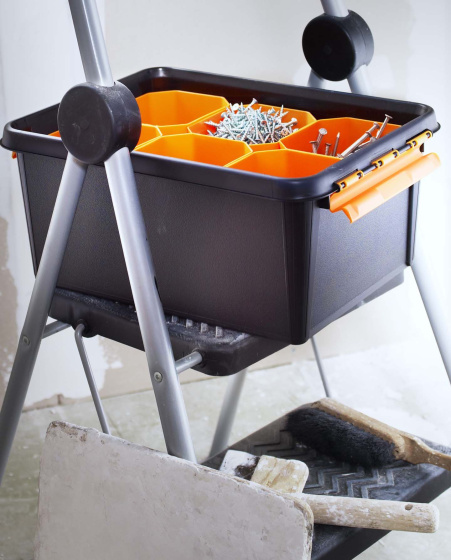 Storage boxes Pro 31 Boîte de rangement 32 litres Polypropylène Noir - SmartStore – Image 3