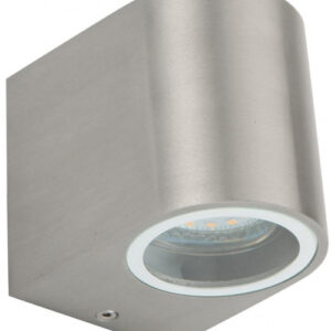 Appliques murales Kimi Lampe murale Led 6,8 x 9,2 cm Aluminium Argent - Smartwares