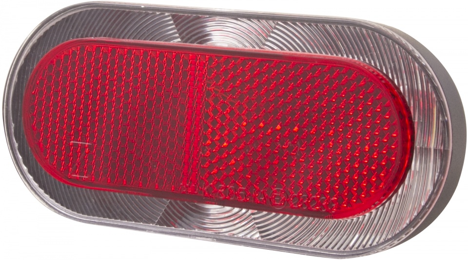Feux arrières feu arrière  led de Elips XBbatterie 80 mm rouge - Spanninga