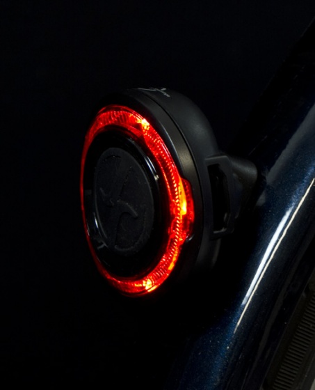 Feux arrières Feu arrière O-Guard led Batterie Noir - Spanninga – Image 5