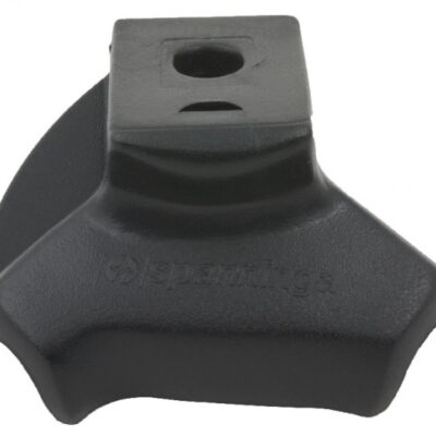 Composants standard Easy norme auvent 30 mm Plastique Noir - Spanninga