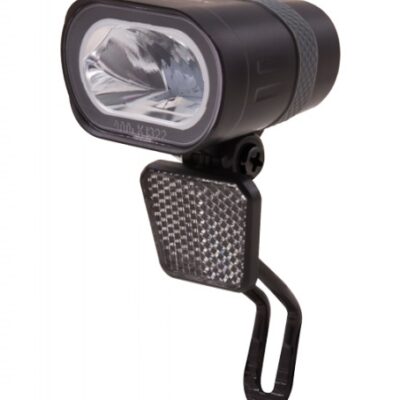 Phares avant Axendo XDO 40 phare LED dynamo noir - Spanninga