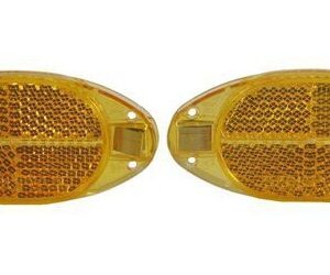 Réflecteurs Réflecteur à la roue et a parlé Orange 2 PCS - Spanninga