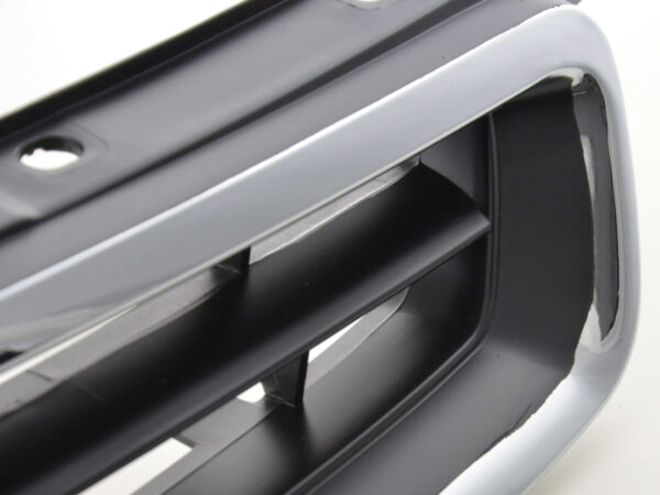 Grille de sport calandre avant Honda Civic 3- / 4 portes. 95-96 noir / chrome - – Image 3
