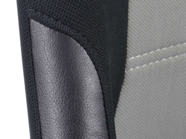 Sièges sport FK Sièges baquets complets pour voiture Set Edition 4 tissu gris - – Image 4