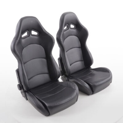 Sièges auto FK Sport Sièges demi-coque avec coque arrière en carbone -