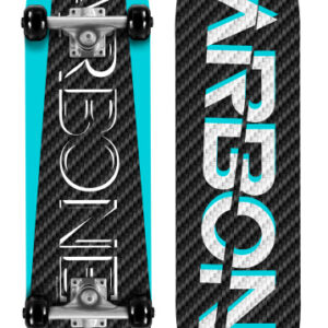 Skateboard Skateboard 78 cm Garçons Noir/Bleu/Blanc - Skids Control