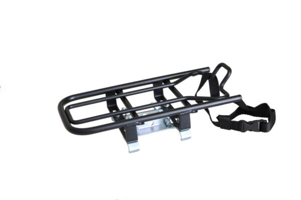Rallonge de porte-bagages Porte-vélos électriques universel pour sièges enfants Noir mat - Steco – Image 3