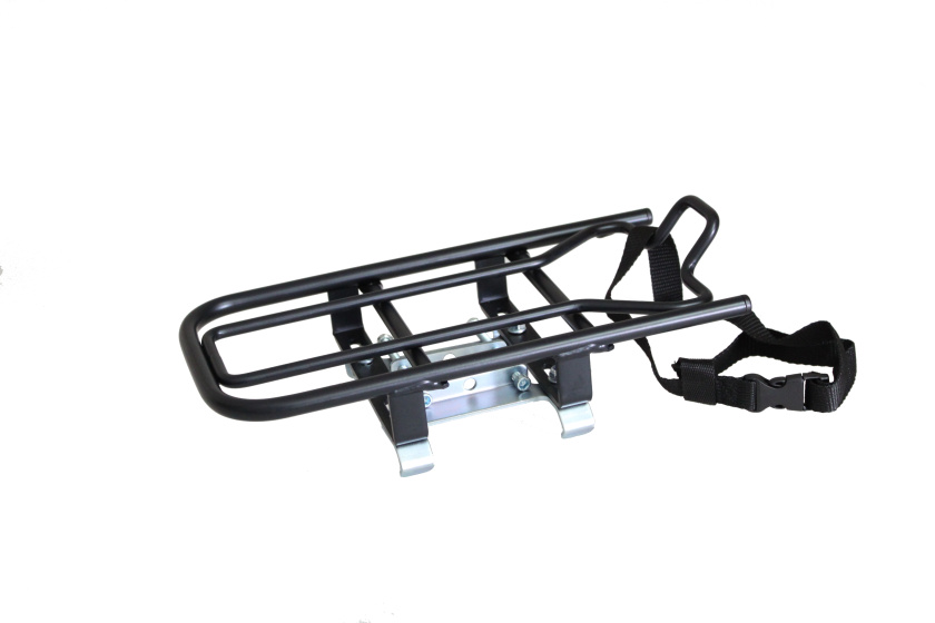 Rallonge de porte-bagages Porte-vélos électriques universel pour sièges enfants Noir mat - Steco – Image 3