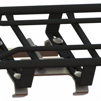 Matériaux de fixation Porte-bagages universel E-Bike Acier Noir mat - Steco