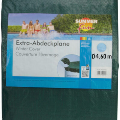 Covering tarpaulins housse d'hivernage ronde diamètre 460 cm vert - Summer fun