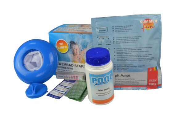 Pool maintenance Pool Starter Set Chemistry Mini White - Summer fun – Image 2