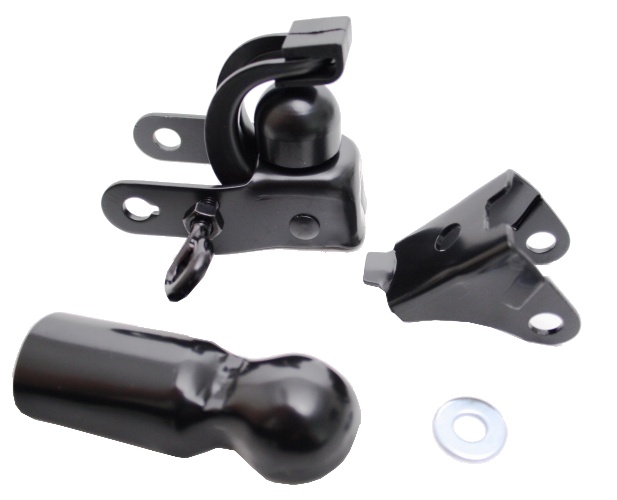 Raccordements chariots vélos & Crochets Attelage de remorque pour bicyclette Acier Noir - Sunnywheel – Image 3