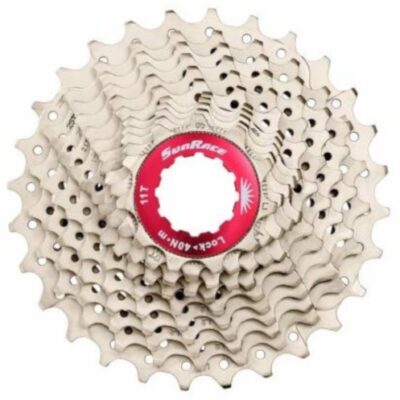 Cassettes Cassette Csrx1 11s 11-28 en argent dents - SunRace