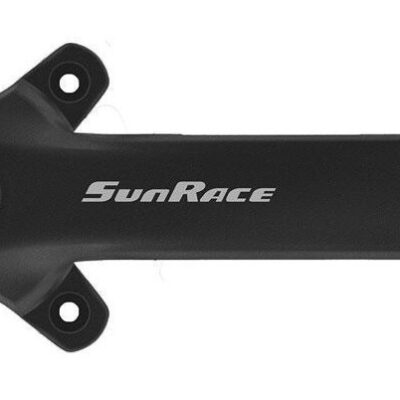 Manivelles pédalier FCM800175 mm 10-12S noir 2 pièces - SunRace