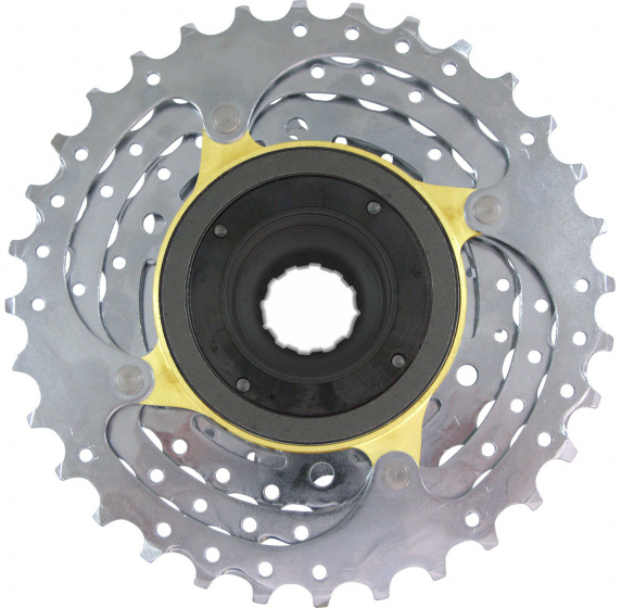Roue libre roue libre Mfex9 E-bike 9V 11-32T aluminium argent/or - SunRace – Image 4