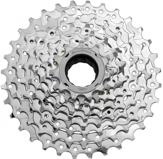 Roue libre roue libre Mfex9 E-bike 9V 11-32T aluminium argent/or - SunRace – Image 2