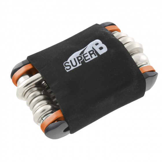 Mini Multi outils multitool TB-FD40 17 fonctions 73 x 45 mm acier inoxydable orange - Super B – Image 3