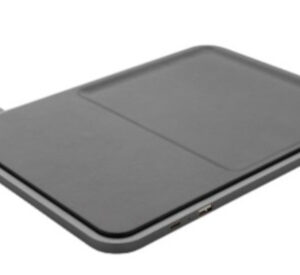 Chargeurs sans fil chargeur sans fil 28 cm ABS/polyuréthane noir - Swiss Peak