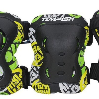 Protections skate Protection Set FID junior noir taille XS - Tempish