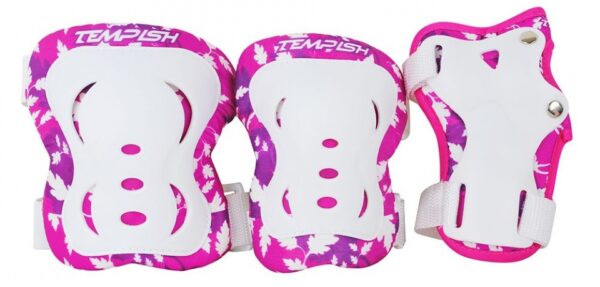 Protections skate Protection Set FID filles blanc taille / rose M - Tempish