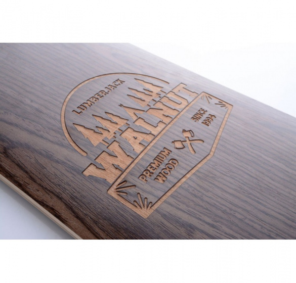 Longboards longboard Walnut99 x 21 cm noir/marron - Tempish – Image 3