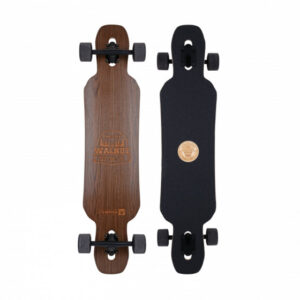 Longboards longboard Walnut99 x 21 cm noir/marron - Tempish