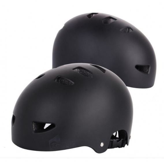 Protections skate Wruth casque de skate 53-55 cm ABS/EPS noir taille L - Tempish – Image 3
