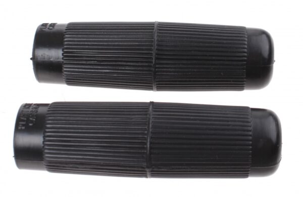Handlebar grips poignées universelles noires 9,5 cm par paire - Hi-point – Image 2