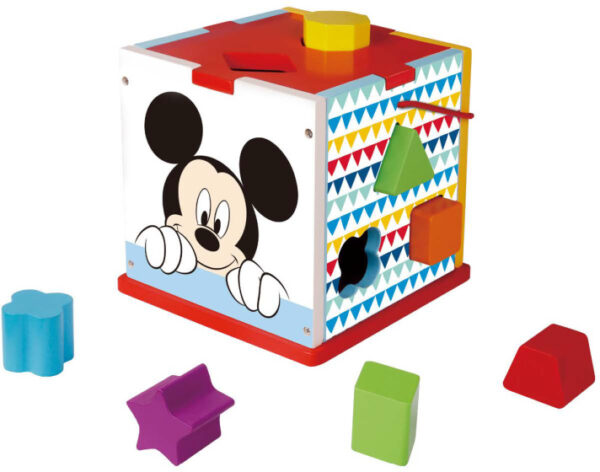 Educational toys Ensemble de formes en bois Mickey Mouse 12 mois 11 pièces - Tooky Toy – Image 2