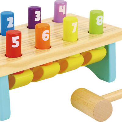 Educational toys Banc à marteaux en bois 12 mois 2 pièces - Tooky Toy