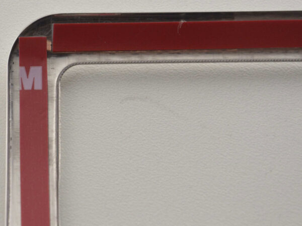 Cadre de poignée de porte chromé intérieur VW Polo (type 9N) 01-05, acier inoxydable - – Image 6