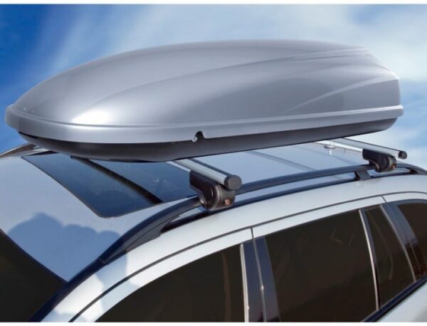 Supports toits kit porte-bagages de toit 124 cm aluminium argent argenté - Twinny Load – Image 4