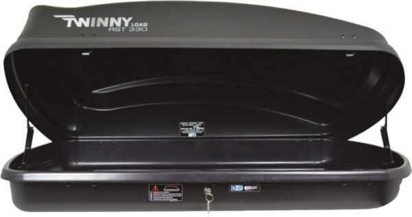 Roof boxes RST coffre de toit 330 litres 138 cm noir mat - Twinny Load – Image 5