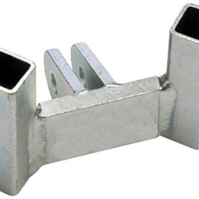 Bike carrier accessories Adaptateur d' attelage Traditional 100mm argent - Twinny Load