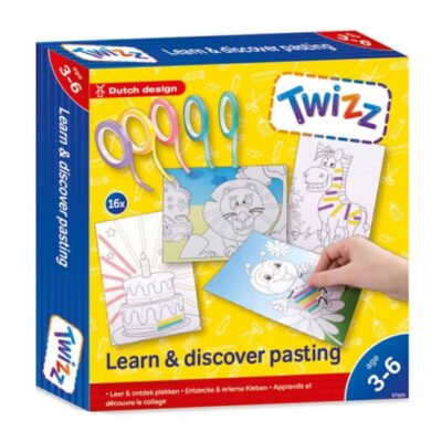Set bricolage cut and paste junior 16-piece - Twizz
