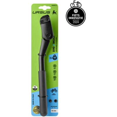 Standards Mooi+ Béquille arrière anti-bruit Plaque 18 mm Noir - Ursus