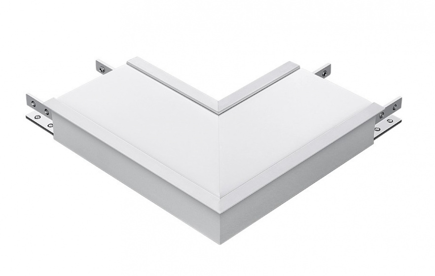 Accessoires d'éclairage ferroviaire connecteur L-vorm VT-7-41 8W 4000K 16,3 cm argenté - V-TAC – Image 2