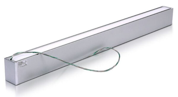 Lampes à suspension lampe suspendue VT-7-60 Led 120 cm aluminium 60W 4000K argenté - V-TAC – Image 3
