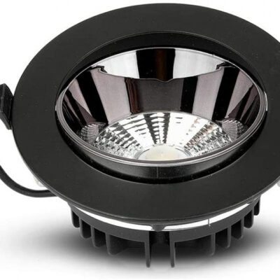 Spots lampe à led VT-2-33 30W 3000K 2400lm aluminium noir - V-TAC