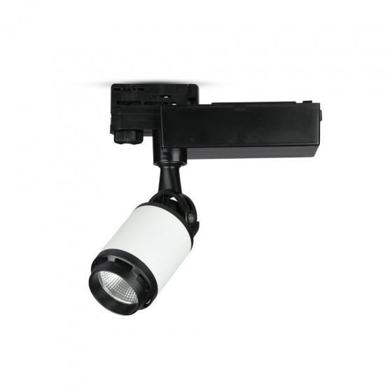 Éclairage ferroviaire track spot VT-4528 led 25W 6000K 2100lm aluminium noir - V-TAC – Image 8