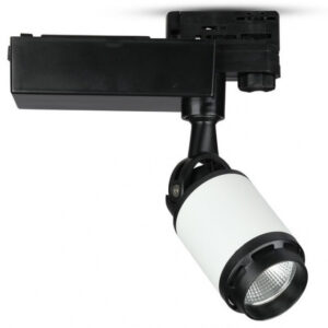 Éclairage ferroviaire track spot VT-4528 led 25W 6000K 2100lm aluminium noir - V-TAC
