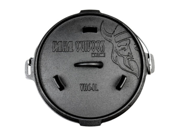 Casseroles Casserole Dutch Oven Fonte sans pieds 6.1 L - Valhal – Image 8