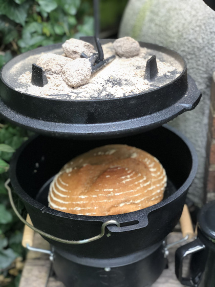 Casseroles Casserole Dutch Oven Fonte sans pieds 8 L - Valhal – Image 5